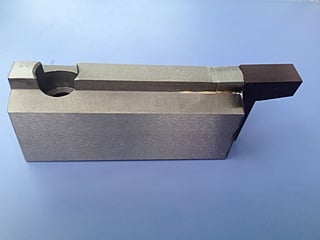 Heiss brazing slotter byte with the coating